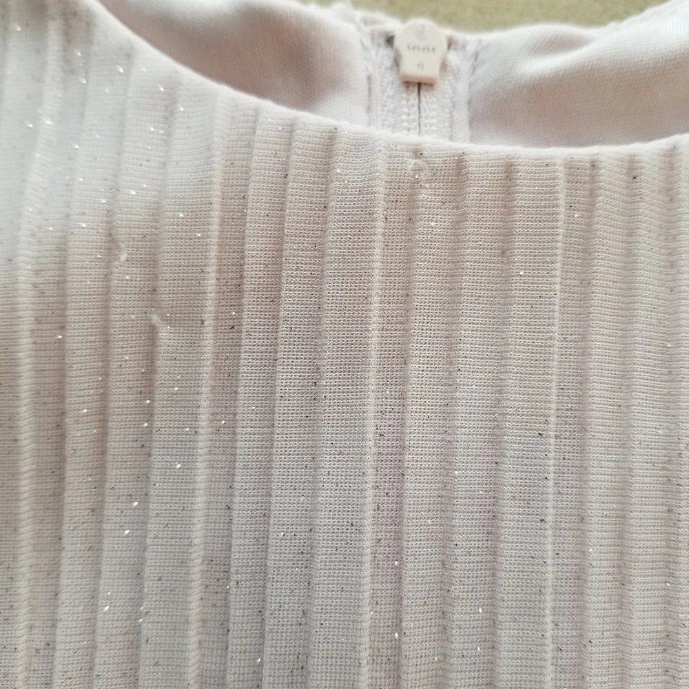 BCX Girl blush pink embelished dress size 8